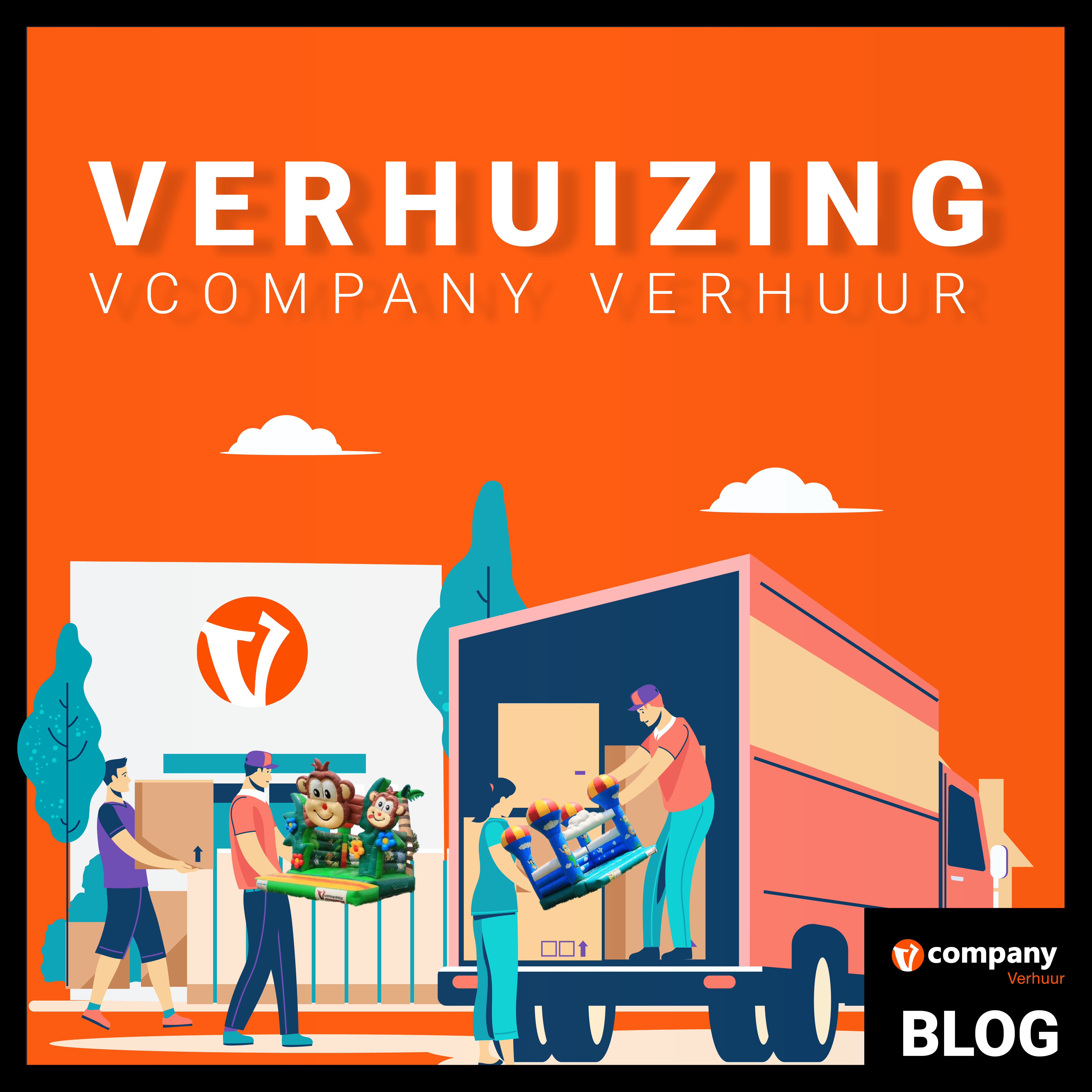 Vcompany Verhuur verhuisd de attracties op eigen terrein